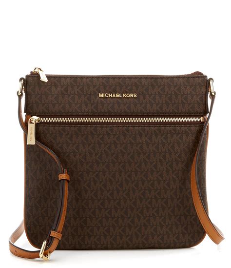 michael kors bedford shoulder bag brown|Michael Kors bedford flat crossbody.